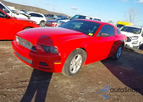 2014 Ford Mustang V6 из США, поврежденный, VIN 1ZVBP8AM4E5229230